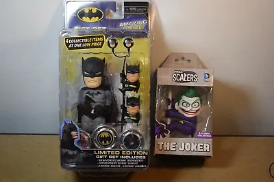 Buy Neca BATMAN Gift Set - Body Knocker, Scalers, Earbuds & Hubsnaps + Joker Scaler • 15£