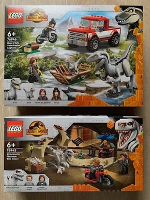 Buy LEGO JURASSIC WORLD: Blue & Beta Capture And Atrociraptor Chase - New And Sealed • 0.99£