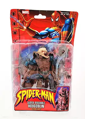 Buy Spider-Man HobGoblin Super-Poseable Action Figure 2002 Marvel Toybiz • 34.99£