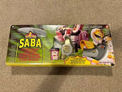 Buy Vintage 1993 Power Rangers SABA The Talking Tiger Sabre In Original Box Working • 120£