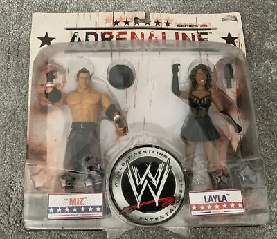 Buy WWE ADRENALINE 2 PACK SERIES 29 Layla The Miz BNIB WWF MATTEL JAKKS • 49.99£