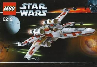Buy Lego Star Wars (6212) X-Wing Fighter Complete Set No Instructions • 35£