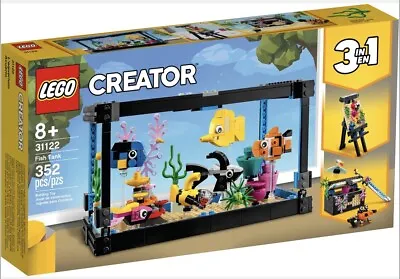 Buy LEGO 31122 Creator 3in1 Fish Tank #2 - Brand New In Sealed Box - Retired Set • 69.95£
