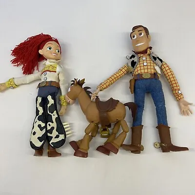 Buy Toy Story Woody Jessie(talking) Bullseye Figures Mattel 2010 • 19.95£