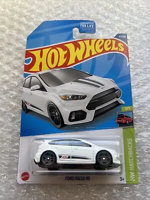 Buy Rare Hot Wheels 2021 Issue Ford Focus Rs In White - Us Only Edition • 13.99£