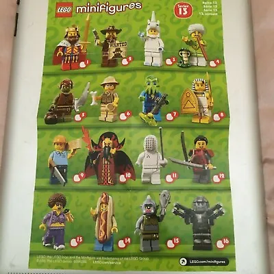 Buy Genuine Lego Minifigures From  Series 13 Choose The One You Need • 4.99£