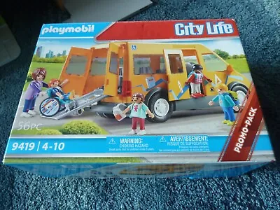 Buy Playmobil City Life School Bus For Children (9419) Boxed & Complete & Instruct. • 20£