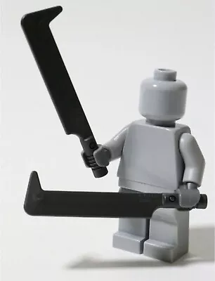 Buy LEGO Uruk-Hai Cleaver Sword X 6 Pearl Dark Grey Lord Of The Rings 10050 6264145 • 4.99£