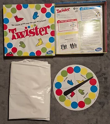 Buy Twister Game By Hasbro Classic Fun Family Party Board Indoor Activity - Complete • 6.99£