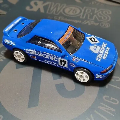 Buy Nissan Skyline R32 'Calsonic' Waterslide Decal For 1/64th Hot Wheels Car • 2.99£