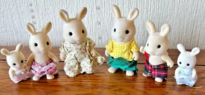 Buy Sylvanian Families | The Snow-Warren Rabbit Family | Vintage • 19.50£