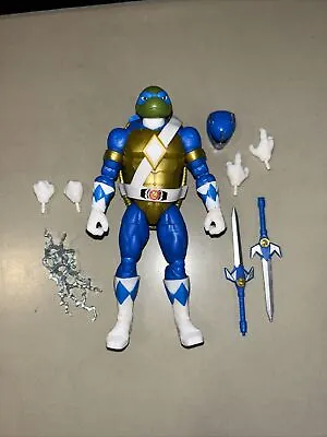 Buy Tmnt X Power Rangers Lightning Collection Morphed Leonardo 6” Figure Hasbro • 14.99£