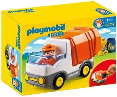 Buy Playmobil 6774 1.2.3 Recycling Truck With Sorting • 15.33£