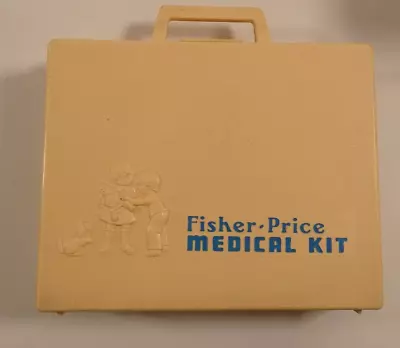 Buy Vintage Fisher Price Medical Kit, Complete. Dated 1977 • 10£