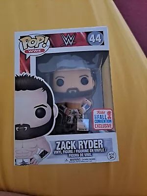 Buy Zack Ryder Funko Pop! WWE #44 2017 NYC Fall Convention Exclusive Special Edition • 5£