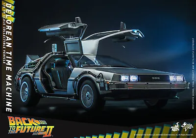 Buy Hot Toys 1/6 Back To The Future Ii Mms636 Delorean Time Machine Collectible • 1,201.99£