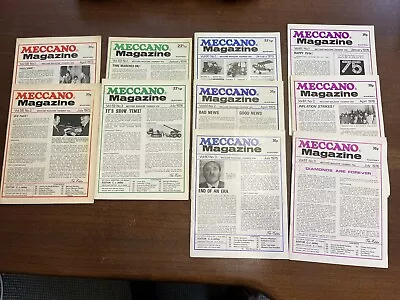 Buy Vintage Meccano 1973-1976 Meccano Magazines • 12.50£