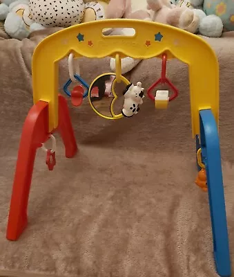 Buy Fisher Price 1990 Vintage Play Gym Rattles Included  • 10£