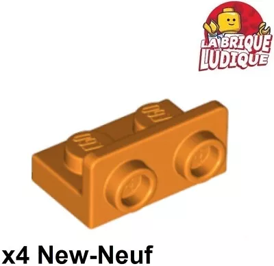 Buy LEGO 4x Bracket 1x2 - 1x2 Inverted Stand 90° Low Orange 99780 NEW • 1.28£