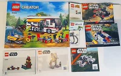 Buy LEGO Instructions Manual Booklet LOT - Various Sets • 1£