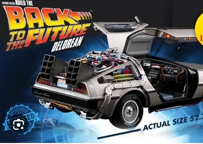 Buy 1:8 EAGLEMOSS BACK TO THE FUTURE BUILD YOUR OWN DELOREAN 10 Issues See Desc New • 55£