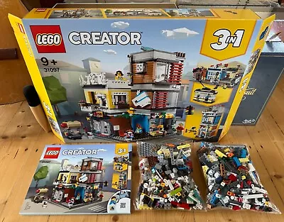 Buy Lego Creator Townhouse Pet Shop And Cafe (set 31097) 100% Complete Superb 3-in-1 • 54.99£