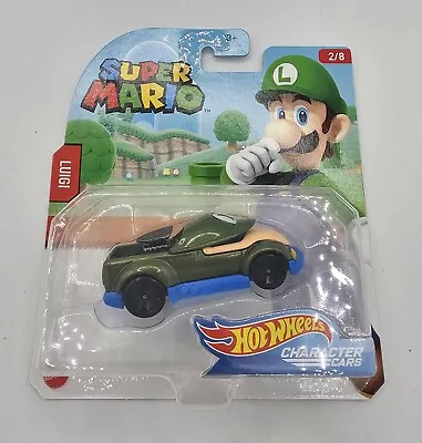 Buy Hot Wheels Super Mario Luigi Character Car • 4.99£