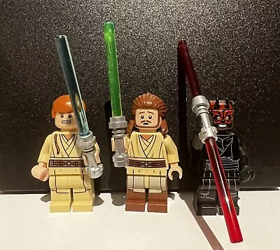 Buy Lego Star Wars Minifigures Obi-Wan, Qui Gon & Darth Maul (75169) (2017) • 32£
