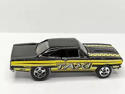 Buy Hot Wheels 1970 Plymouth Roadrunner Black Yellow 2007 Taxi Rod 3/4 Die Cast Car • 7.99£