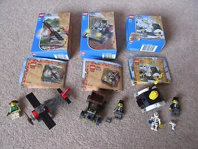 Buy LEGO Orient Expedition (7409 Secret Of Tomb, 7422 Red Eagle, 7424 Black Cruiser) • 10£