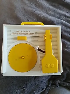 Buy Fisher Price Music Box Record Player 2014 , With 5 Discs. Wind Up Plus Battery • 15.75£