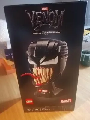 Buy LEGO Super Heroes Venom Mask/ Helmet 76187 Brand New And Sealed! • 40£