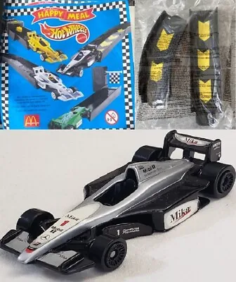 Buy Mcdonalds Happy Meal Toy Hot Wheels 2000 Mika Mercedes Racing Car With Track • 4.99£