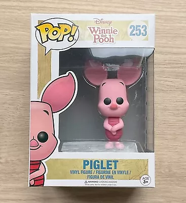 Buy Funko Pop Disney Winnie The Pooh Piglet #253 + Free Protector • 29.99£