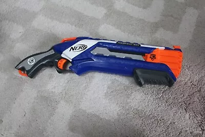 Buy Nerf N-Strike Elite Rough Cut 2X4 Blaster Blue/White/orange With 61 Darts Approx • 7£