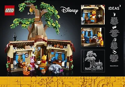 Buy Lego Ideas Disney Winnie The Pooh 21326 Pooh Bear House Eeyore Piglet Tigger New • 109.95£