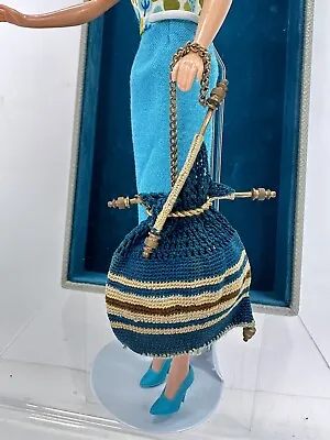 Buy Antique Old Dolls Pearl Bag Biedermeier Pearl Bag For Barbie Circa 1890 • 25.70£