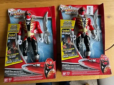 Buy Power Rangers Super Megaforce Deluxe Shake Sounds Red Ranger + Sword Brand New • 10£