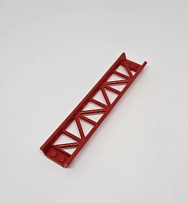 Buy LEGO Roller Coaster Train Track Straight 16L 25059 RED NEW (A4) • 5.49£