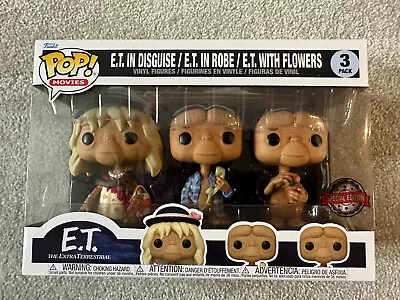 Buy Funko Pop Pack 3 E.T. The Extra-Terrestrial Exclusive • 34£