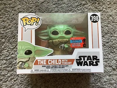 Buy Star Wars Mandalorian - The Child With Pendant - 2020 NYCC Funko Pop Exclusive • 14£