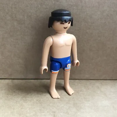 Buy Playmobil East Asian Swim Trunks Holiday Swimmer Man Figure, People Spares 40 • 2.10£