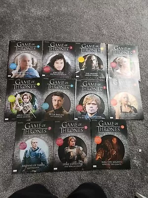 Buy Eaglemoss Game Of Thrones 1 To 10 And S1 Magazine • 19.99£