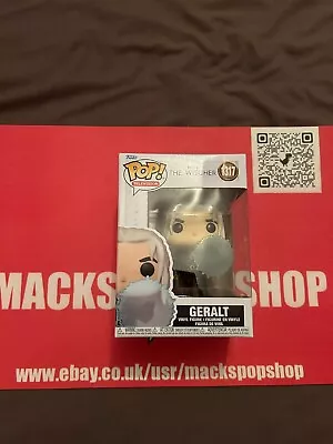 Buy Geralt #1317 Funko Pop The Witcher Television • 9£