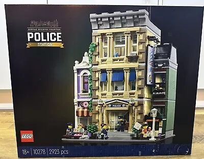 Buy LEGO 10278 Icons Modular Building Police Station - DISCONTINUED BNISB • 196.95£