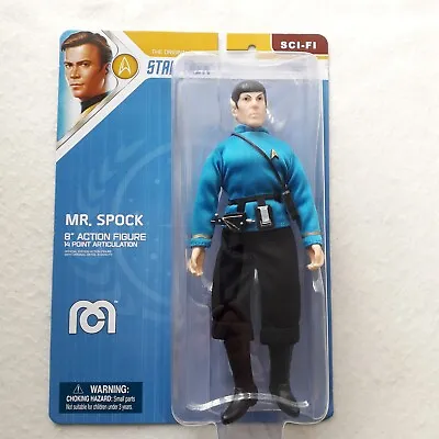 Buy Mego Star Trek The Original Series 8  Mr Spock In Turtle Neck Action Figure • 18.50£