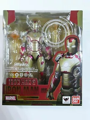 Buy S.H. Figuarts Iron Man Mark 42 XLII MK-42 Iron Man 3 Bandai Japan BNIB 2014 • 125£