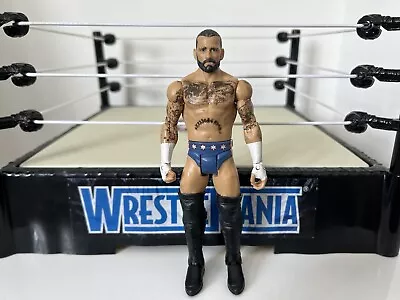 Buy WWE CM Punk Wrestling Figure Mattel Basic 33 Legend Rare AEW WWF COMBINED P&P • 6.99£