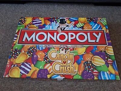 Buy Monopoly Candy Crush Board Game - Hasbro/King 2018 Rare - Complete • 22.99£