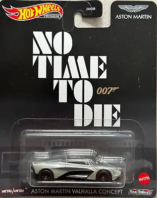 Buy Hot Wheels Premium James Bond ASTON MARTIN VALHALLA CONCEPT No Time To Die 007 • 14.95£